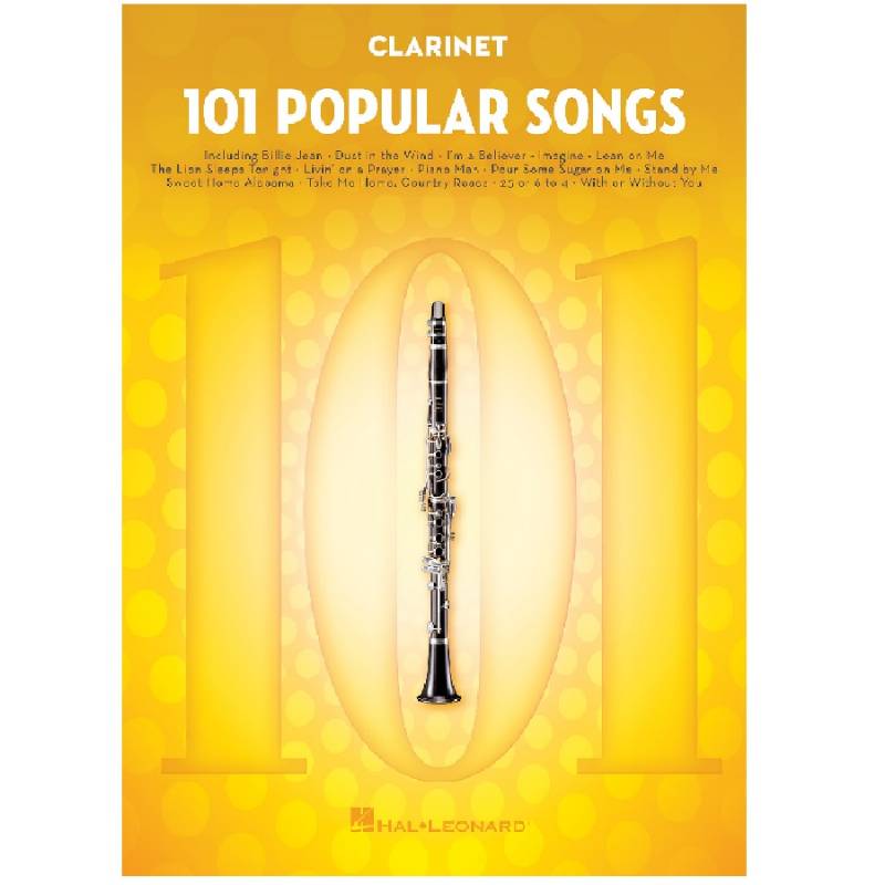 101 Popular Songs - Klarinet
