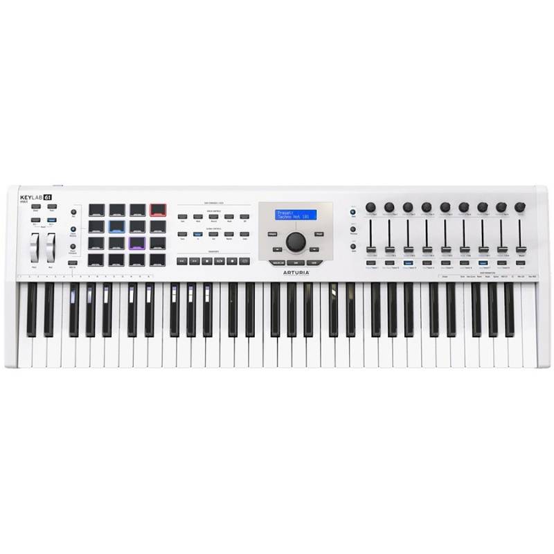 Arturia Keylab 61 MKII Midi Keyboard - Weiß