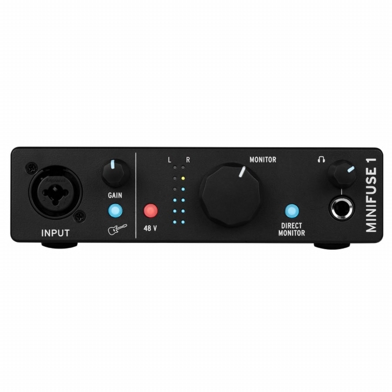 Arturia MiniFuse 1 Audio Interface - Zwart
