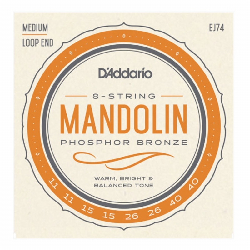 D'Addario EJ74 - Strings for Mandolin