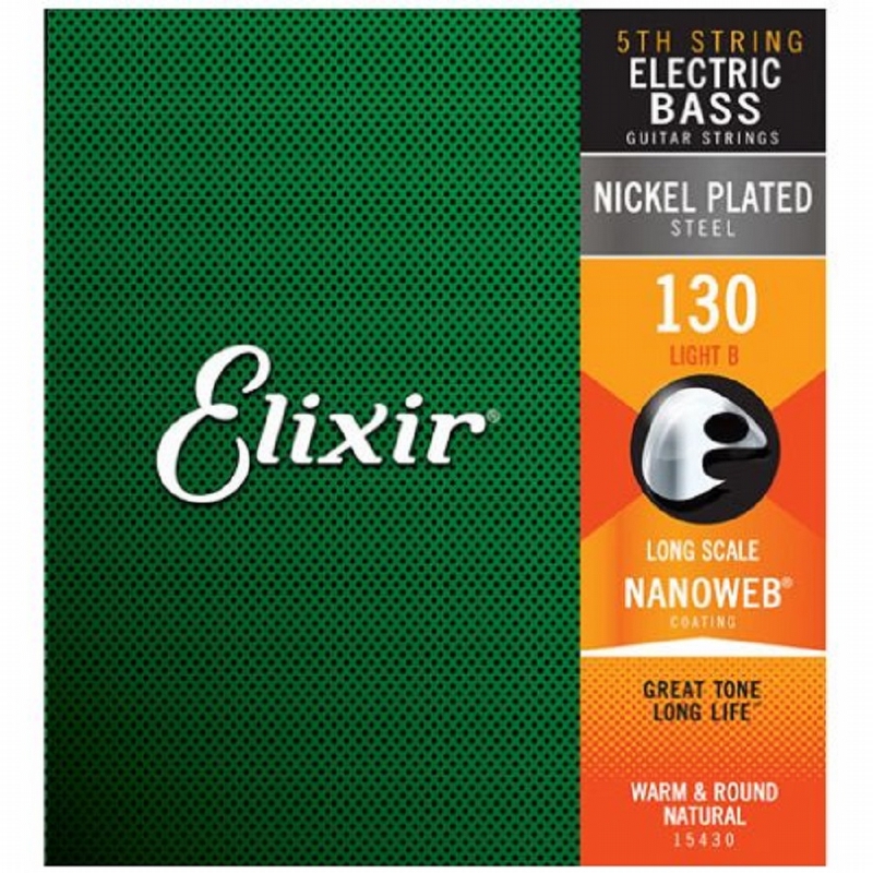Elixir 15430 Bass string 130
