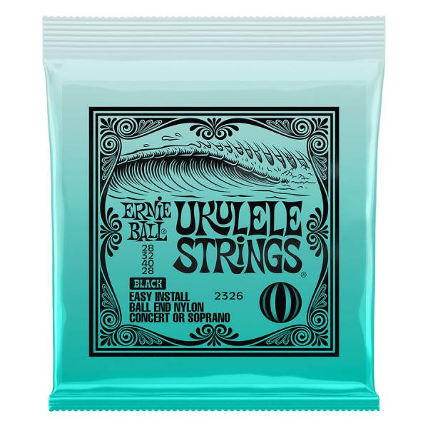 Ernie Ball 2326 Ukulele Strings - Black