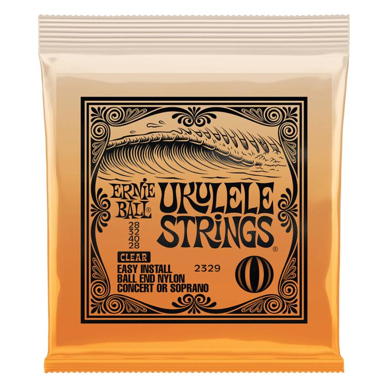 Ernie Ball 2329 Ukulele Strings Clear Nylon