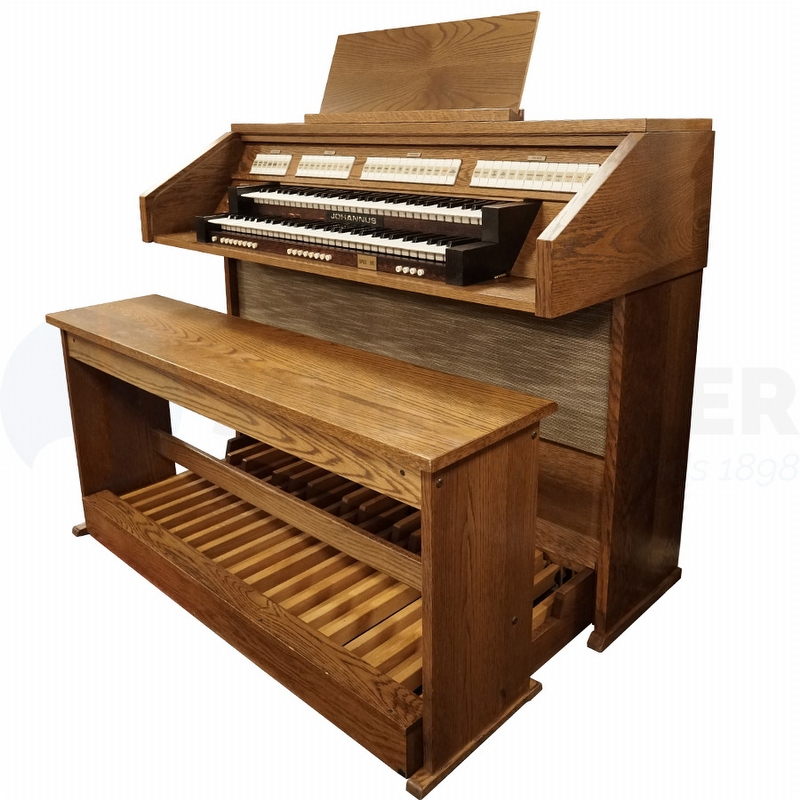 Johannus Opus 910 Organ - Dark Oak