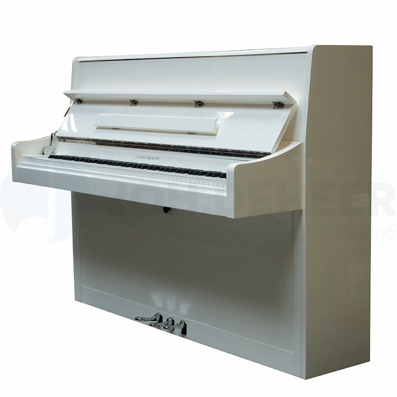 Ludwig & Hoff 109 Piano - Polished White