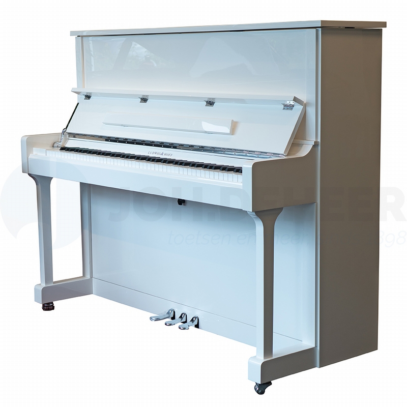 Ludwig & Hoff 122 Piano - Polished White