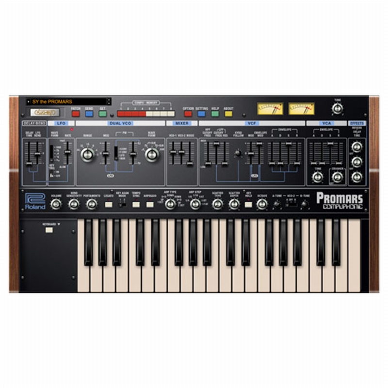 Roland PROMARS Software Synthesizer