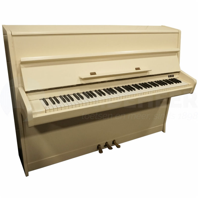 Rosler 1.08 Used Piano - White (Sr. 113.959)