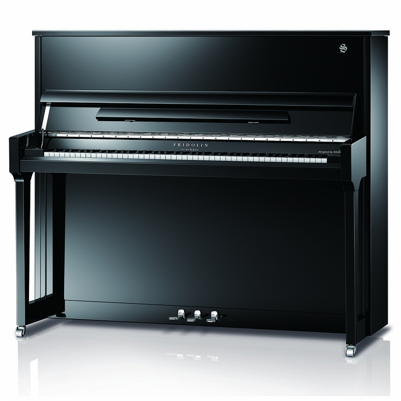 Schimmel Fridolin F130T Piano - Polished Ebony