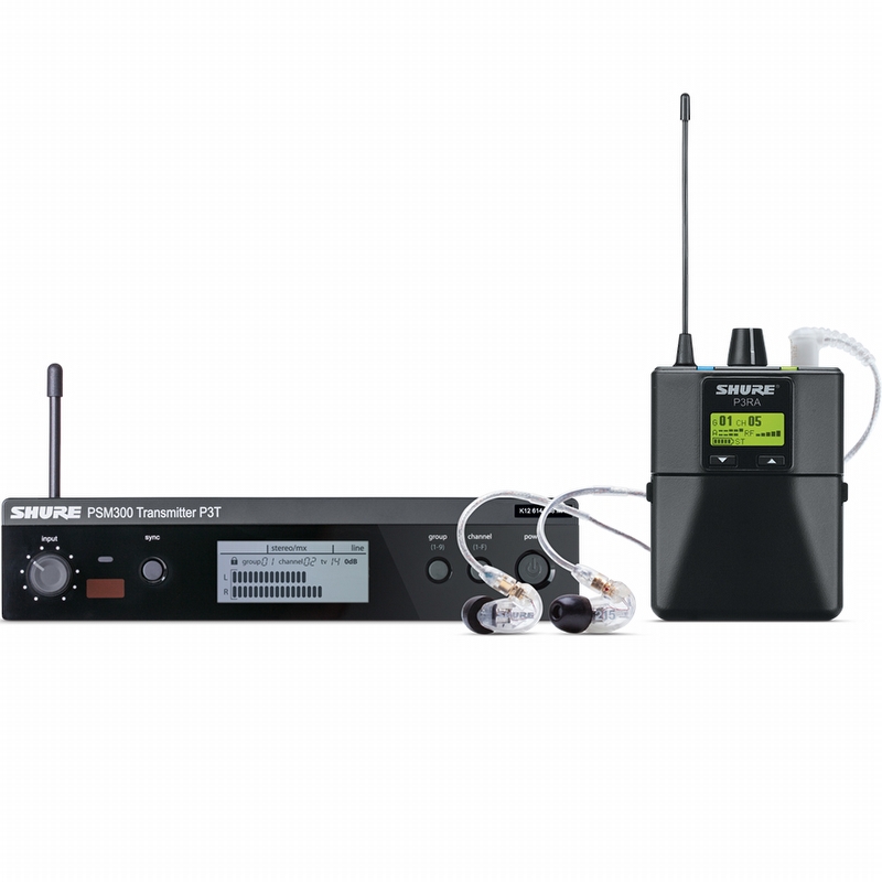 Shure P3TRA215CL Wireless Personal Monitor Set