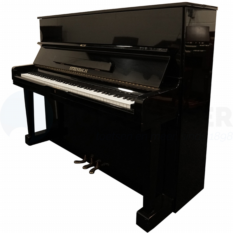 Steinbach Gebraucht Piano Schwarz Poliert