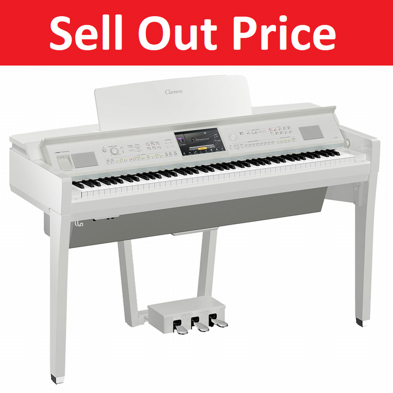 Yamaha CVP-809PWH Ritme Piano