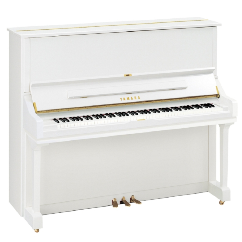 Yamaha U3H Piano - Used - White