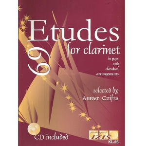 69 Etudes for clarinet - Anwar Czifra klarinet