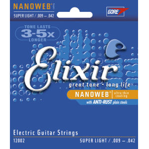 Elixir 12002 - Nanoweb Electric Strings