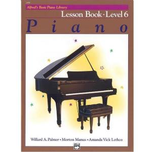 Lesboek Niveau 6 - ALFREDS Basic Piano Library