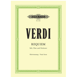 Requiem - Giuseppe Verdi Edition Peters