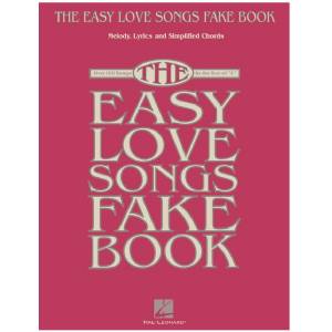 The easy love songs fake book Easy-Piano