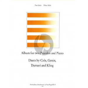 Album For Two Piccolos And Piano, By Cole, Genin, Damaré and Kling