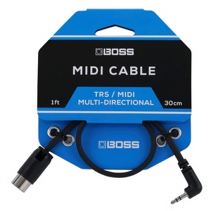 Boss BMIDI-1-35 - Midi Kabel 30cm