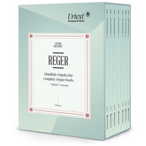  Max Reger - Sämtliche Orgelwerke - Edition Breitkopf 