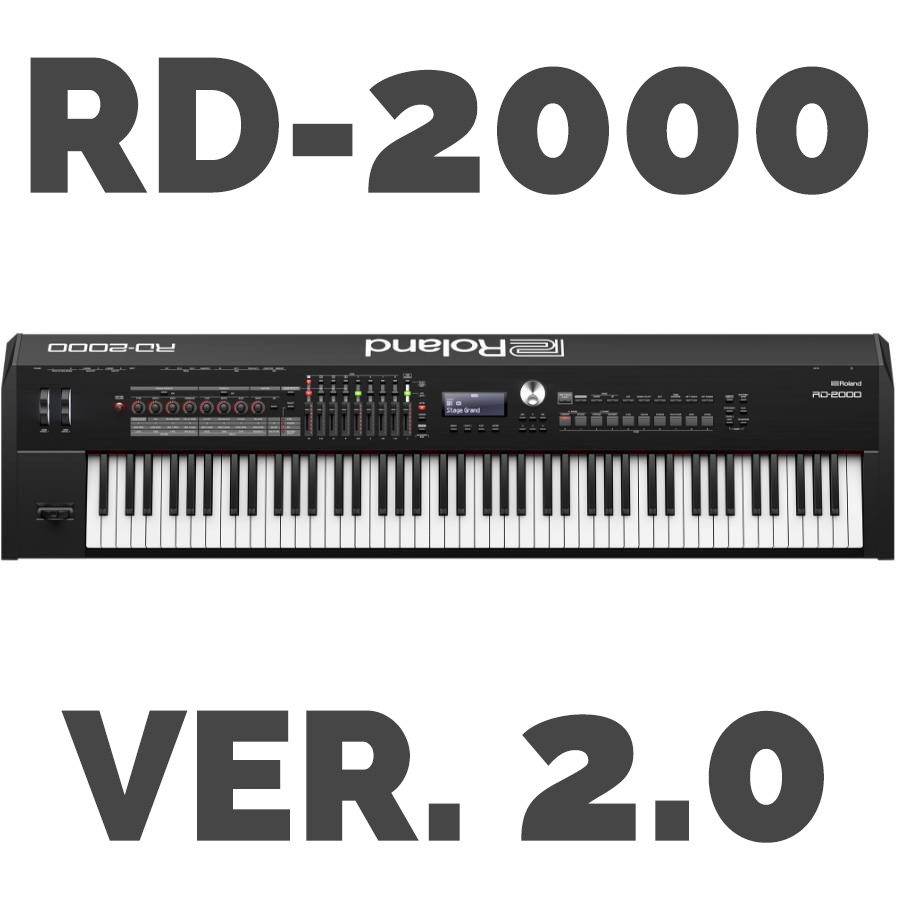 Een grote update voor de Roland RD-2000