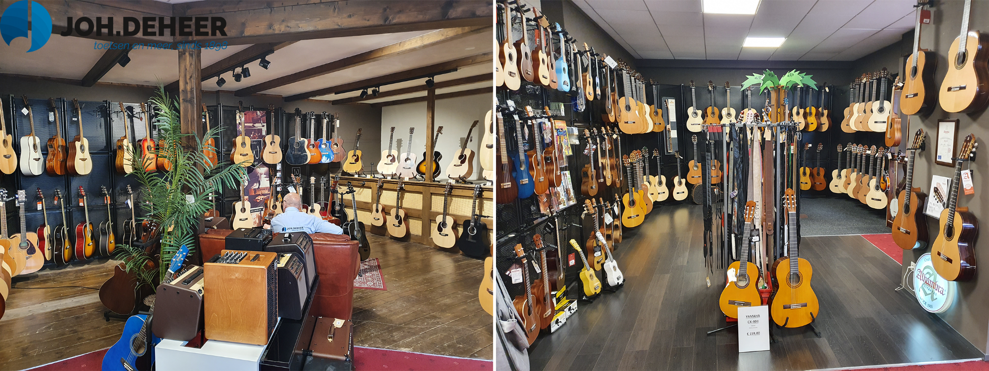 Muziekwinkel Regio Dordrecht - gitaarafdeling
