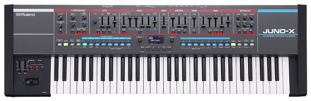 Roland JUNO-X Synthesizer - juno-x_front