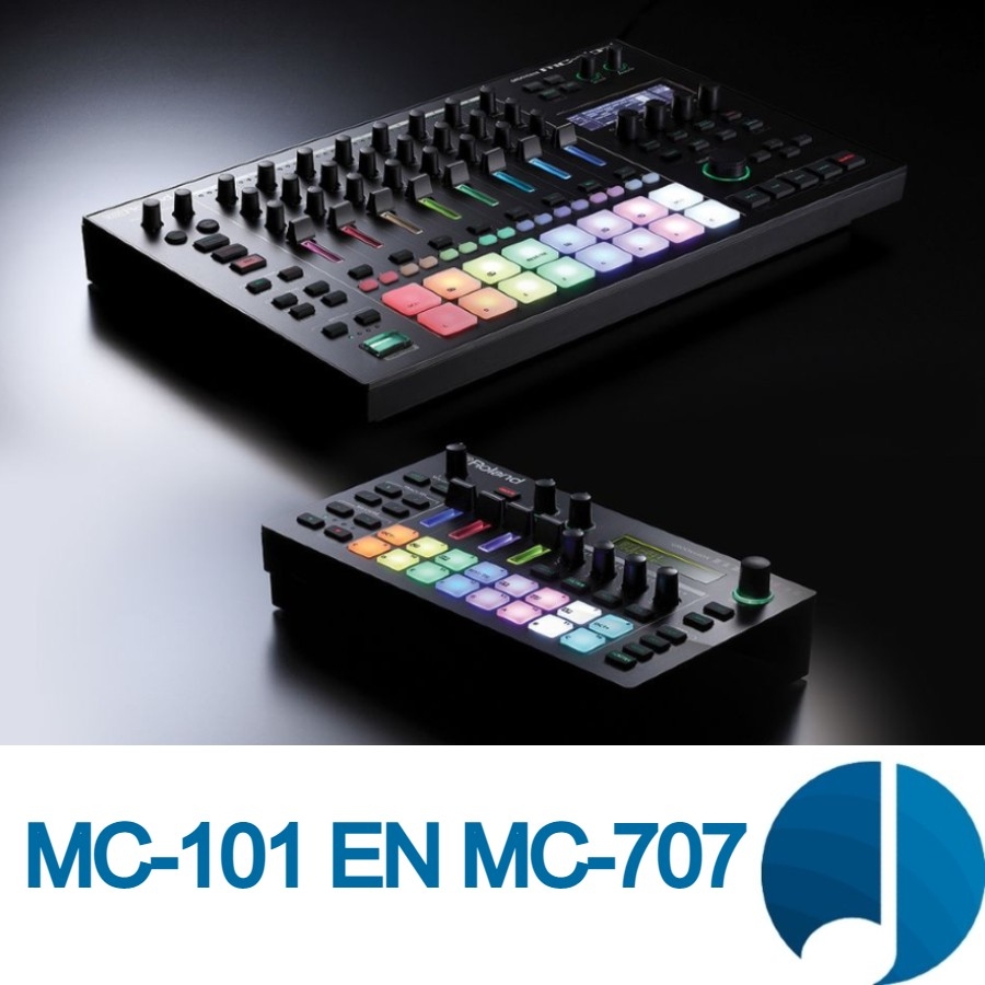 Roland MC-101 en MC-707 Grooveboxen - mc-101