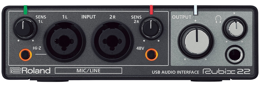 USB Audio Interface - roland-rubix22