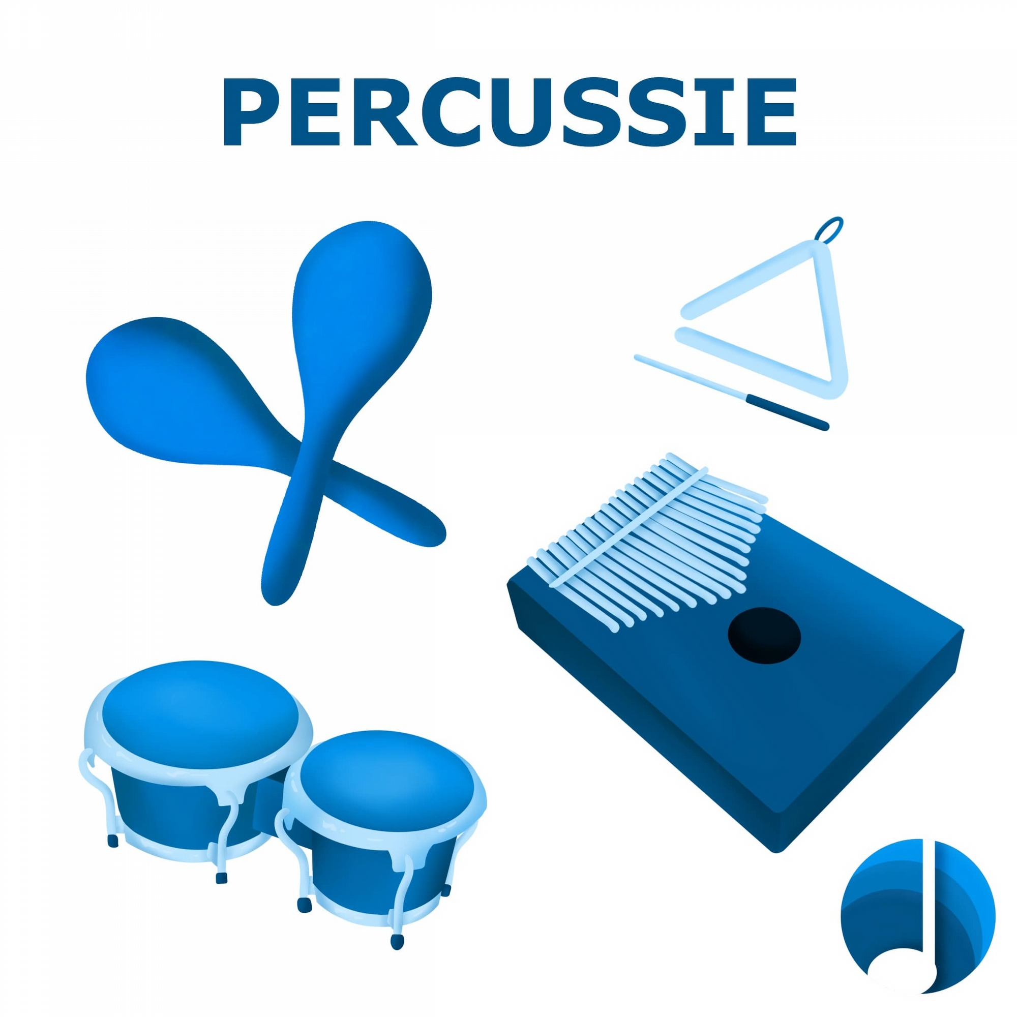 Verschillende soorten percussie - percussie-min