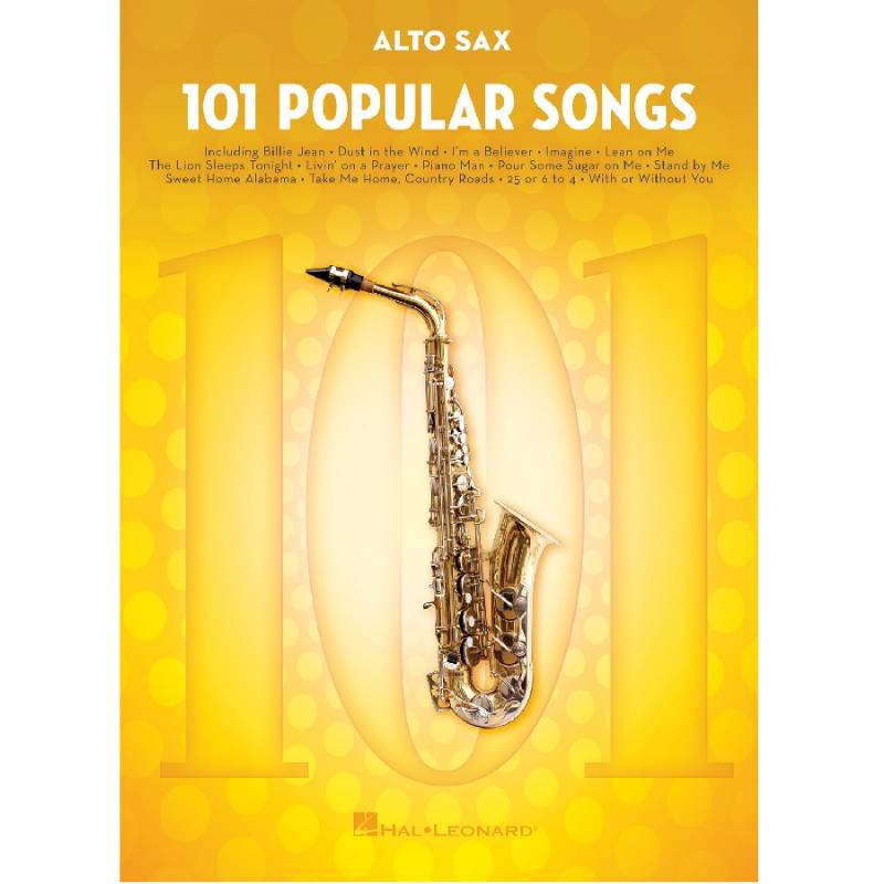 101 Popular Songs - Alt Saxofoon