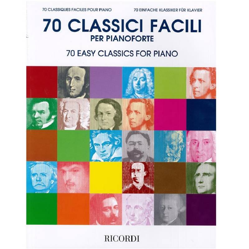 70 Classici Facili per Klavierforte