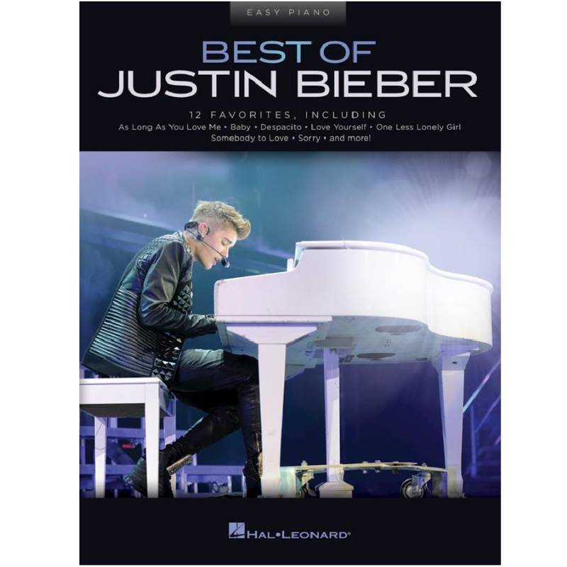 Best of Justin Bieber easy piano