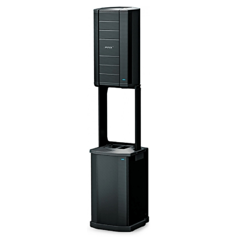Two Bose F1 Flexible Array Loudspeakers With One F1 Subwoofer Bose