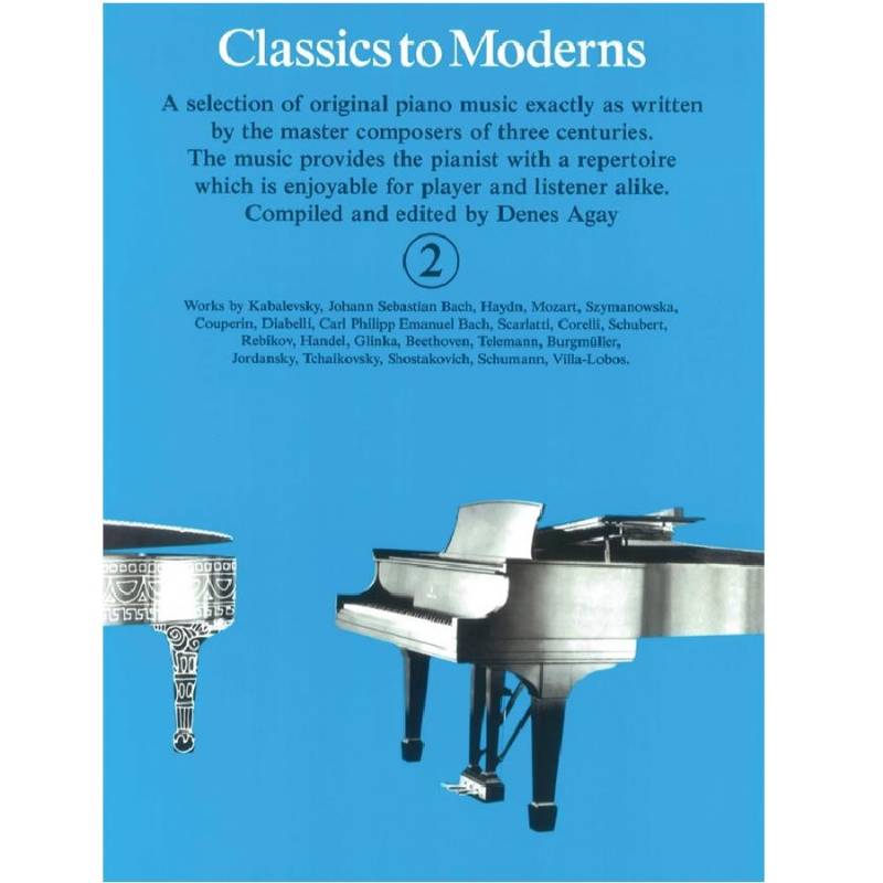 Classics to Moderns deel 2 - Denes Agay