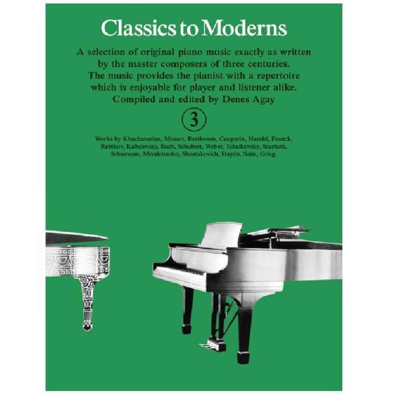 Classics to Moderns deel 3 - Denes Agay