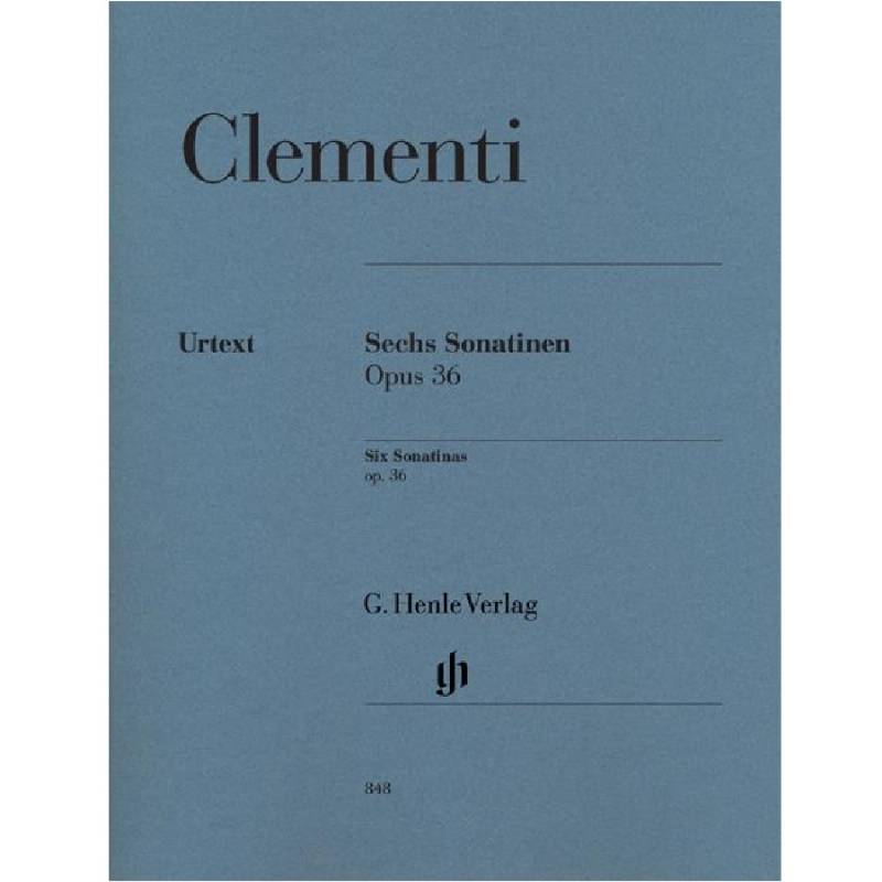 Clementi - Sechs Sonatinen opus36 HN848
