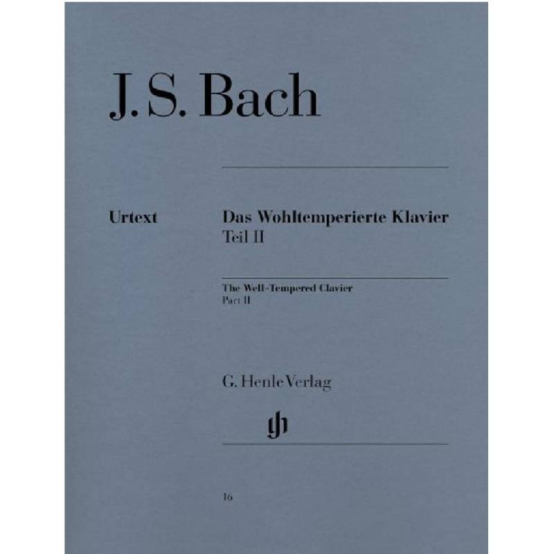 Das Wohltemperierte Klavier 2 BWV 870-893 - J. S. Bach