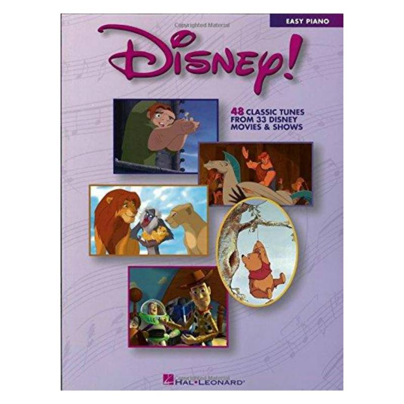 Disney Easy Piano - Hal Leonard