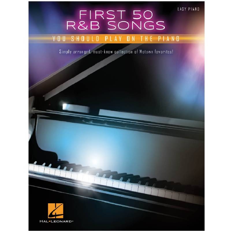 First 50 R&B Songs - Easy Piano