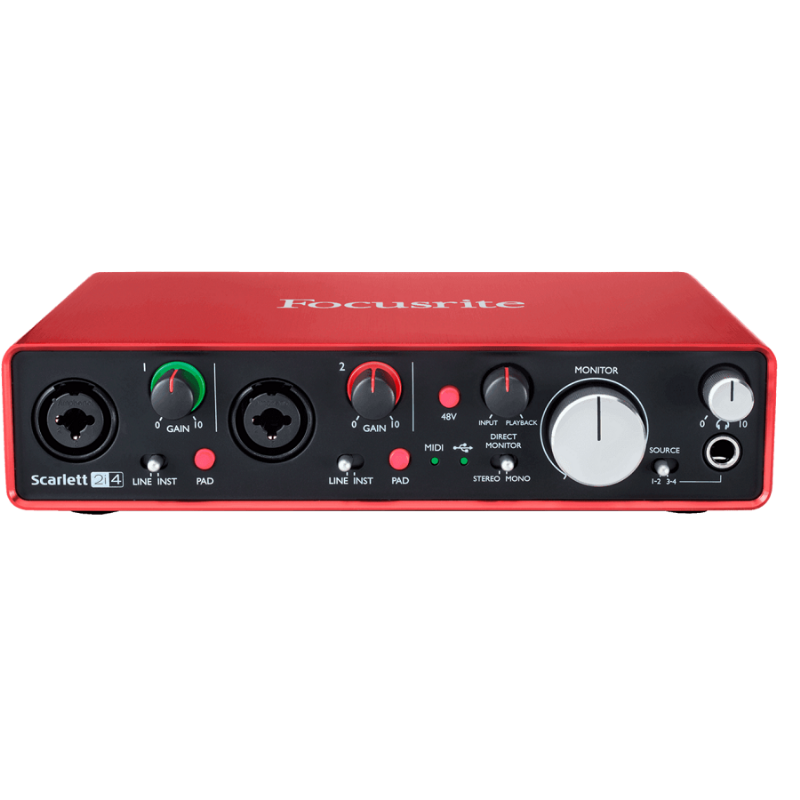 カ*オ様 Focusrite Scarlett 2i4 2nd Gen Focusrite Scarlet 2i4 geluidskaart kopen?