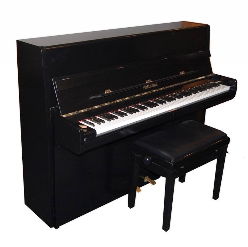 Fritz Kuhla Used Piano Black Mat