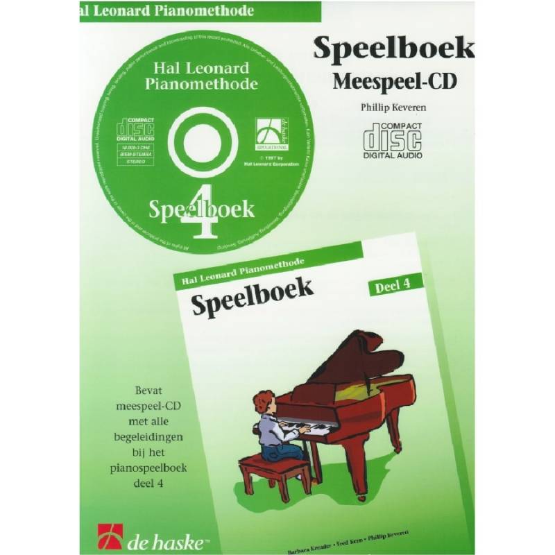 Hal Leonard - Speelboek meespeel CD 4