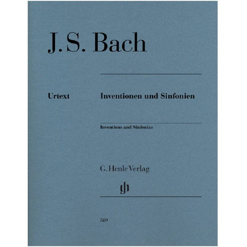 J. S. Bach - Inventions and Sinfonias - Henle 589