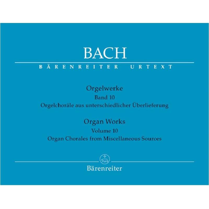 J. S. Bach - Organ Works 10 Bärenreiter