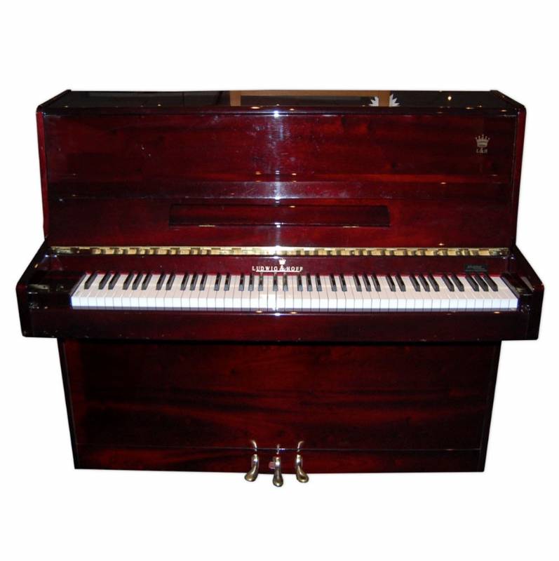 Ludwig & Hoff 1.09 mahogany Used piano