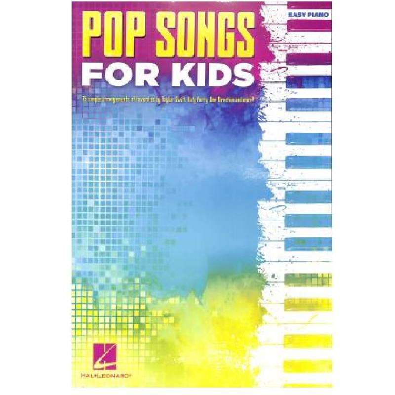 Pop Songs for Kids Easy-Piano