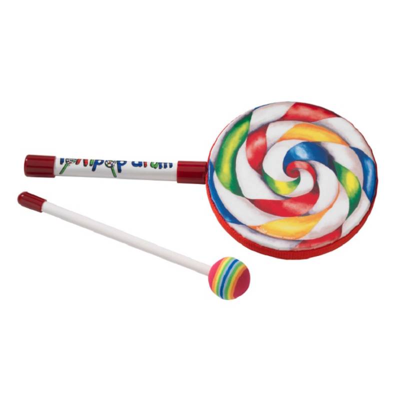 Remo ET-7106-00 Lollipop-Drum mit Stab