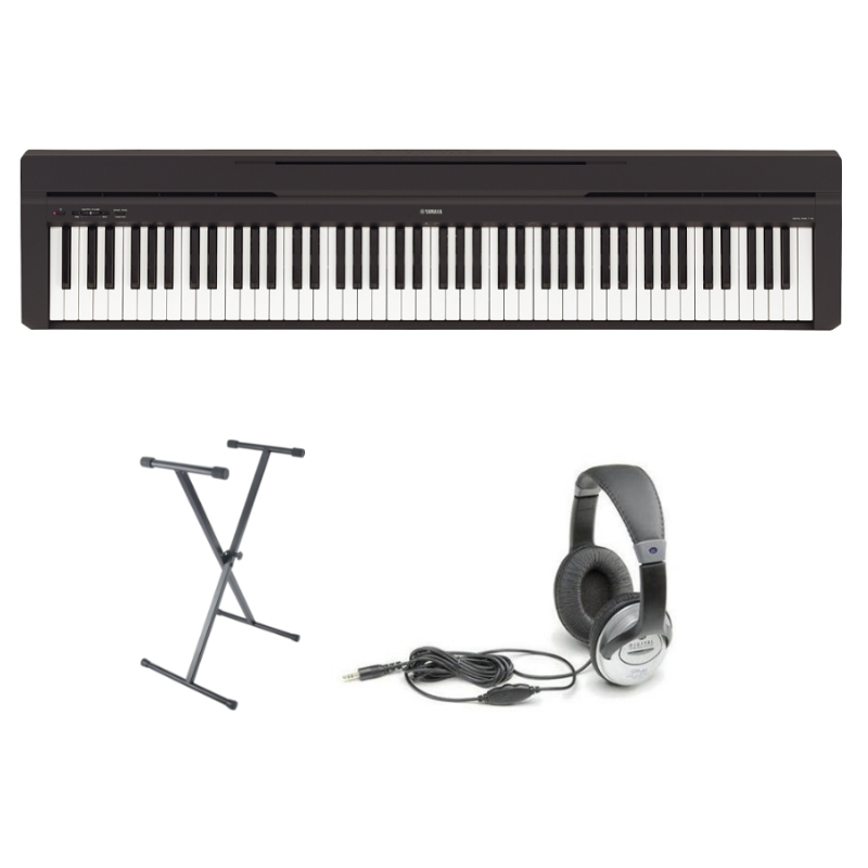 Yamaha P45 + Statief + Hoofdtelefoon